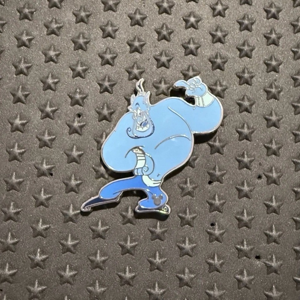 2025 Wave A Disney Parks Hidden Mickey Genie Blue Color Story Chaser Pin